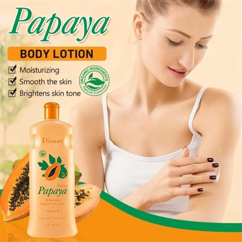 Disaar Papaya Vitamin E Body Lotion for Whitening